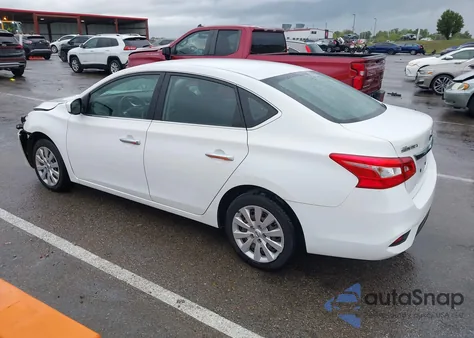 2016 Nissan Sentra Fe+ S/S/Sl/Sr/Sv from USA, damaged, VIN 3N1AB7AP3GY255795